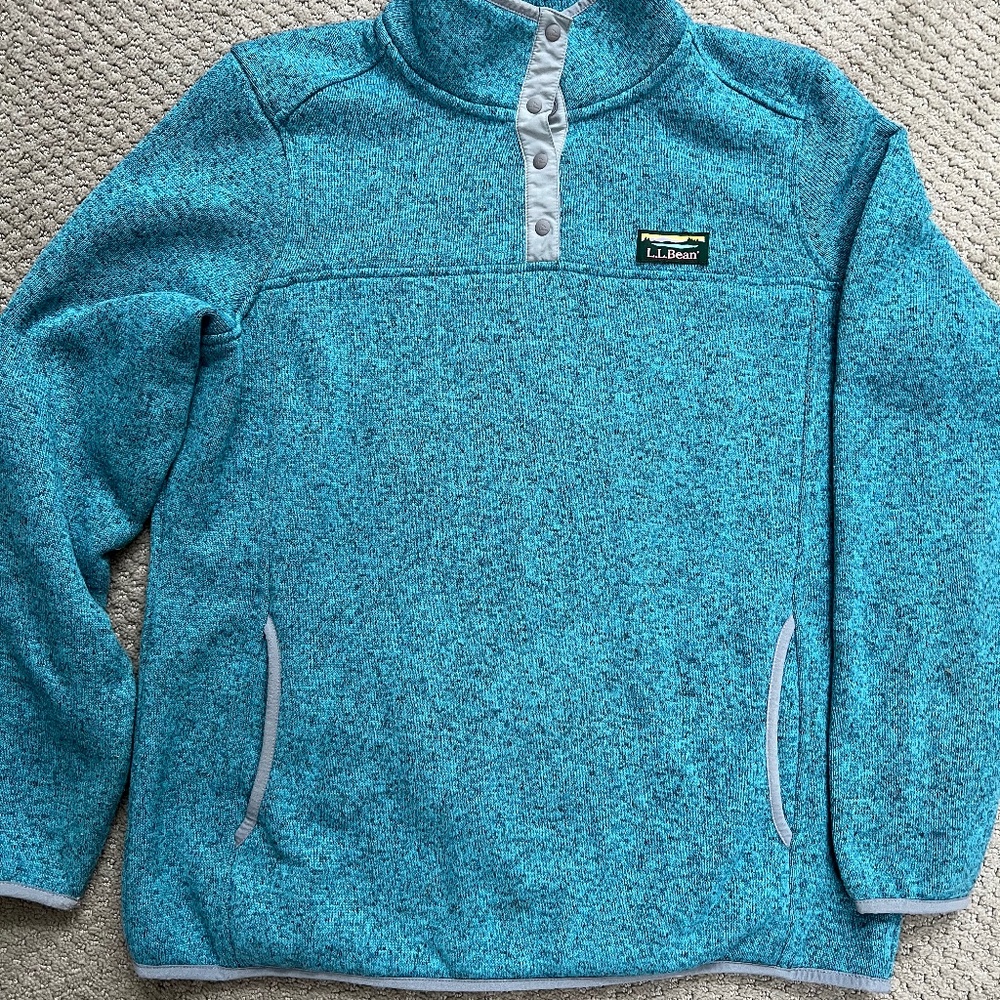 L.L.Bean Sweater Fleece Pullover, L